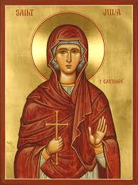 sainte Julie martyre en Corse