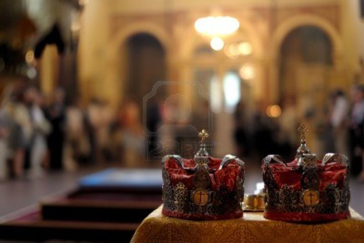 couronnes de mariage orthodoxe