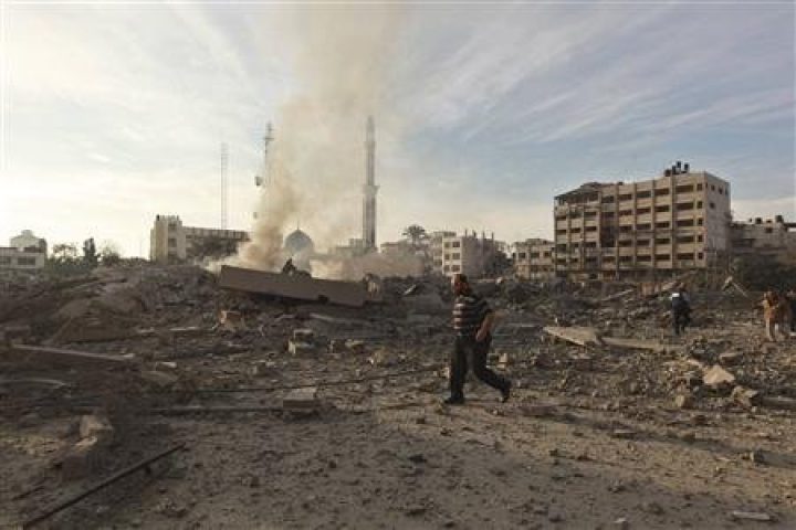 Gaza bombardements