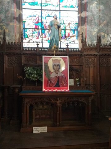 reliques de sainte Honorine